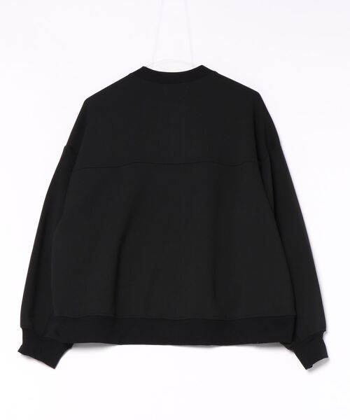 UNDOVE(アンドゥーブ)の「イージーケア ×ウォッシャブル×UVカット×防シワ ×ストレッチ|【SEJ】ゴールドジップジャケット(ブルゾン・レディース・アイボリー/ブラック・X-LARGE/MEDIUM/LARGE)」の3枚目の写真