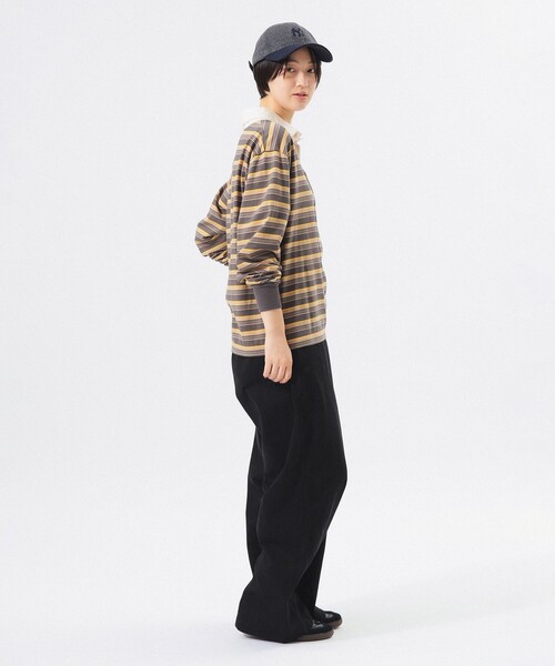 BEAMS BOY(ビームスボーイ)の「ラグビー ジャージー ロング スリーブ(Tシャツ/カットソー・レディース・ネイビー系/アイボリー系/ブラウン系・2/0/1)」の16枚目の写真