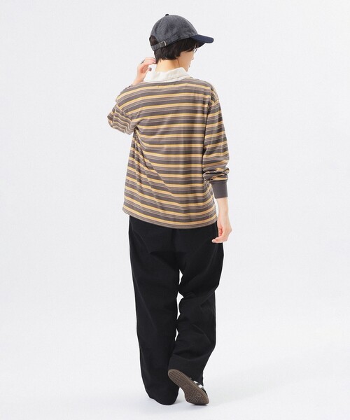 BEAMS BOY(ビームスボーイ)の「ラグビー ジャージー ロング スリーブ(Tシャツ/カットソー・レディース・ネイビー系/アイボリー系/ブラウン系・2/0/1)」の17枚目の写真