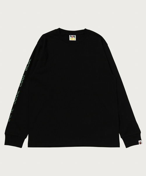 A BATHING APE（アベイシングエイプ）の「BAPE CARD GRAPHIC LONG SLEEVE TEE BAPEC（Tシャツ/カットソー・メンズ・ホワイト×グリーン/ブラック×ゴールド/ブラック×グリーン/ホワイト×ゴールド・X-LARGE/SMALL/LARGE/XX-LARGE/MEDIUM/XXX-LARGE）」の3枚目の写真