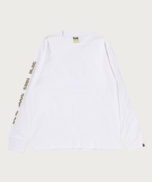 BAPE CARD GRAPHIC LONG SLEEVE TEE BAPEC