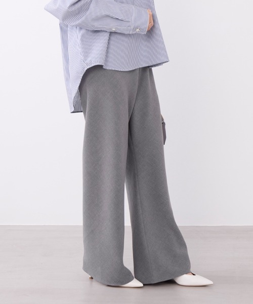 MICA&DEAL(マイカ&ディール)の「美脚パンツ〈3サイズ展開〉(その他パンツ・レディース・グレー/ブラック/ブラウン・34/36/38)」の5枚目の写真