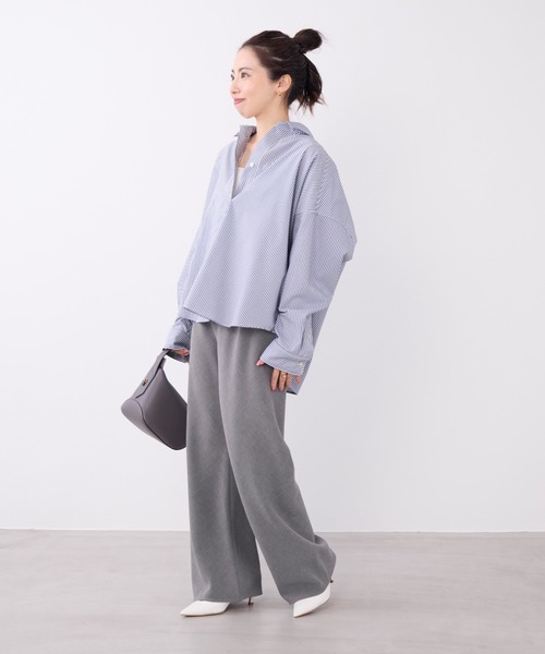 MICA&DEAL(マイカ&ディール)の「美脚パンツ〈3サイズ展開〉(その他パンツ・レディース・グレー/ブラック/ブラウン・34/36/38)」の9枚目の写真