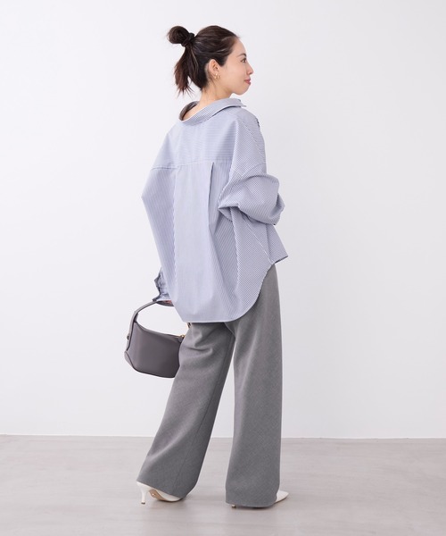 MICA&DEAL(マイカ&ディール)の「美脚パンツ〈3サイズ展開〉(その他パンツ・レディース・グレー/ブラック/ブラウン・34/36/38)」の10枚目の写真