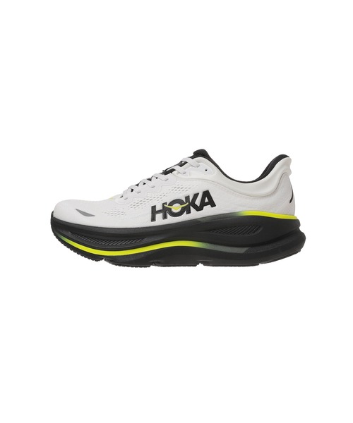 HOKA(ホカ)の「M BONDI 9 1162011-WTCT(スニーカー・メンズ・ホワイト・26cm/28cm/27.5cm/27cm/26.5cm)」の2枚目の写真