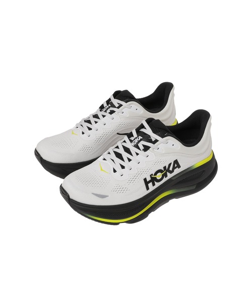 HOKA(ホカ)の「M BONDI 9 1162011-WTCT(スニーカー・メンズ・ホワイト・26cm/28cm/27.5cm/27cm/26.5cm)」の3枚目の写真