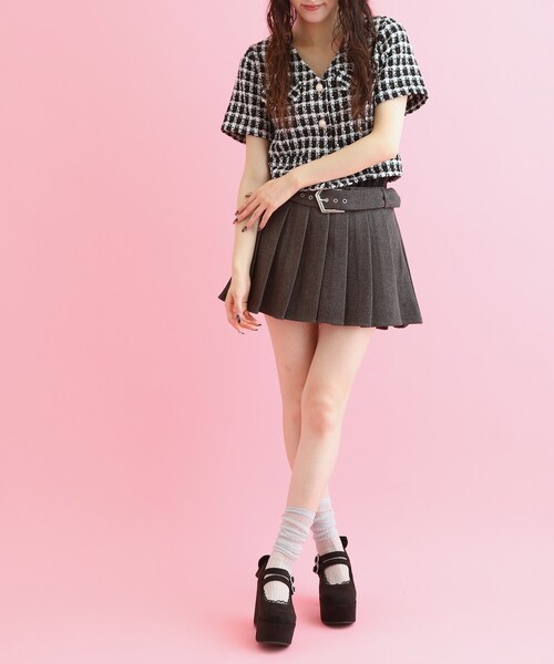 cs T&P(シーエスティーアンドピー)の「厚底バックリボンパンプス(パンプス・レディース・アイボリー系1/ブラック系2/ブラック系1/ワイン系3・LL/S/M/L)」の14枚目の写真