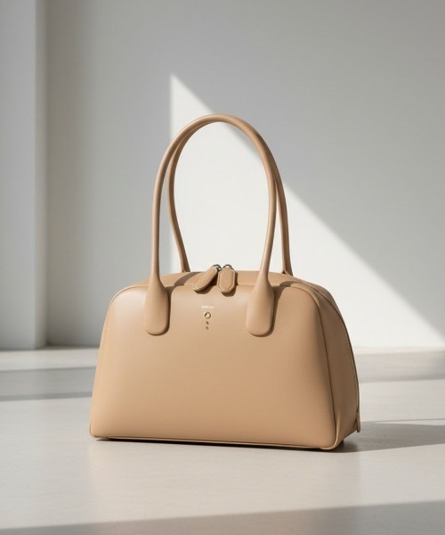 no:rae(ノラエ)の「【no:rae / ノラエ】JG30 ボストンバッグ(ボストンバッグ・レディース・ベージュ/ブラック・ONE SIZE)」の14枚目の写真