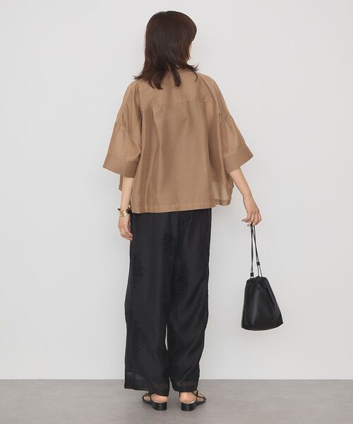 AMERICAN HOLIC(アメリカンホリック)の「レースシャイニーパンツ(その他パンツ・レディース・アイボリー/ブラック・L/M)」の18枚目の写真