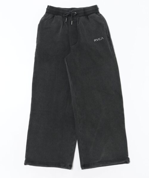 RVCA（ルーカ）の「RVCA/ルーカ ロングパンツ スウェット ロゴ ワンポイント 裏起毛 セットアップ対応 BG044704（スウェットパンツ・レディース・ブラック/ライトピンク/ヘザーグレー/スミクロ・S/M）」の20枚目の写真