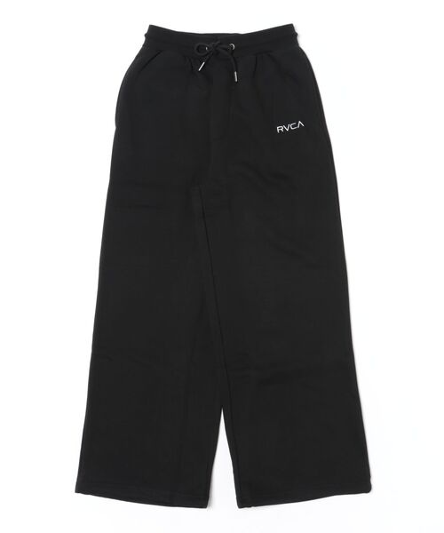 RVCA（ルーカ）の「RVCA/ルーカ ロングパンツ スウェット ロゴ ワンポイント 裏起毛 セットアップ対応 BG044704（スウェットパンツ・レディース・ブラック/ライトピンク/ヘザーグレー/スミクロ・S/M）」の19枚目の写真