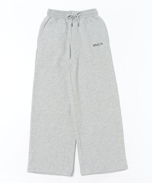 RVCA（ルーカ）の「RVCA/ルーカ ロングパンツ スウェット ロゴ ワンポイント 裏起毛 セットアップ対応 BG044704（スウェットパンツ・レディース・ブラック/ライトピンク/ヘザーグレー/スミクロ・S/M）」の21枚目の写真
