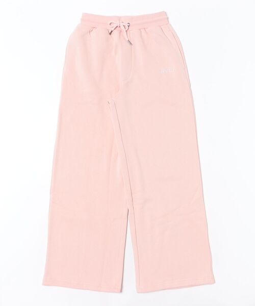 RVCA（ルーカ）の「RVCA/ルーカ ロングパンツ スウェット ロゴ ワンポイント 裏起毛 セットアップ対応 BG044704（スウェットパンツ・レディース・ブラック/ライトピンク/ヘザーグレー/スミクロ・S/M）」の22枚目の写真