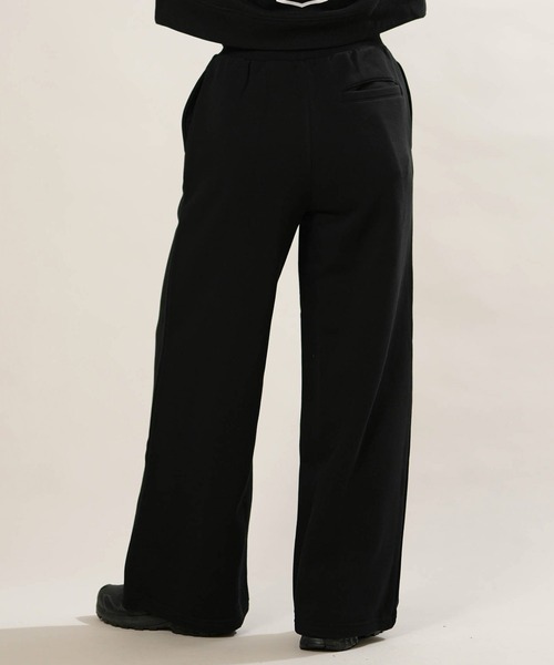 RVCA（ルーカ）の「RVCA/ルーカ ロングパンツ スウェット ロゴ ワンポイント 裏起毛 セットアップ対応 BG044704（スウェットパンツ・レディース・ブラック/ライトピンク/ヘザーグレー/スミクロ・S/M）」の6枚目の写真