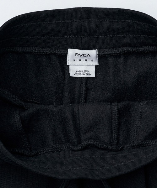 RVCA（ルーカ）の「RVCA/ルーカ ロングパンツ スウェット ロゴ ワンポイント 裏起毛 セットアップ対応 BG044704（スウェットパンツ・レディース・ブラック/ライトピンク/ヘザーグレー/スミクロ・S/M）」の15枚目の写真