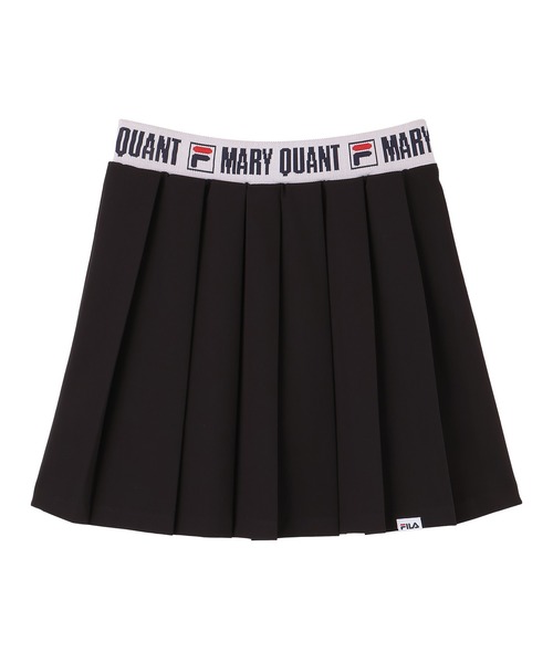 MARY QUANT(マリークワント)の「FILA × MARY QUANT プリーツミニ スカート(スカート・レディース・ブラック/ホワイト・M)」の8枚目の写真
