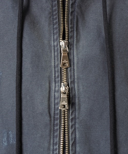 MAISON SPECIAL（メゾンスペシャル）の「《UNISEX》Cargo Pocket Duck Fabric Prime-Over Zip Hoodie Blouson/カーゴポケットダックプライムオーバージップフーディーブルゾン【MAISON SPECIAL/メゾンスペシャル】（ブルゾン・メンズ・ベージュ/ブラック/ネイビー・0/2/1）」の16枚目の写真