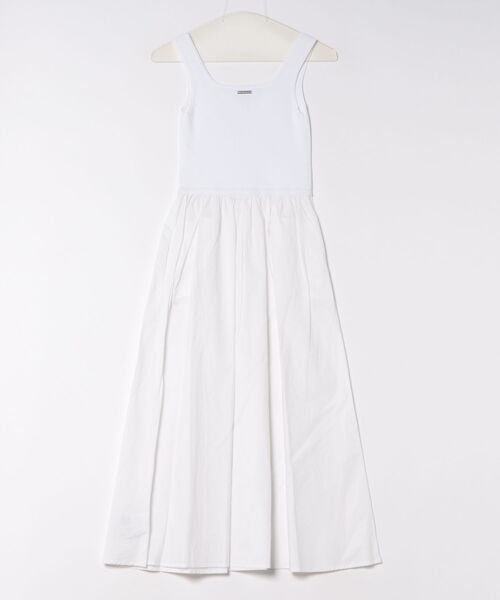 MICHAEL KORS(マイケルコース)の「ビスコース ブレンド ミディドレス(ワンピース・レディース・ホワイト・S/M/L/XS)」の2枚目の写真