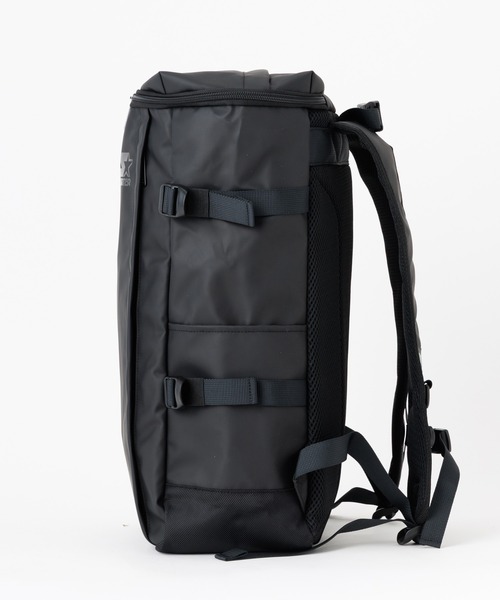 STARTER（スターター）の「【STARTER スターター】ボックス型リュック 撥水 スクールバッグ バックパック 通学（バックパック/リュック・メンズ・ブラック×シルバー/ブラック×ブルー/ブラック×ブラック・FREE）」の13枚目の写真