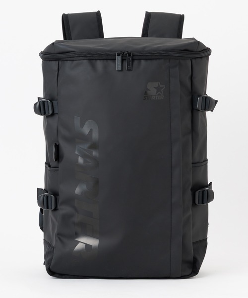 STARTER（スターター）の「【STARTER スターター】ボックス型リュック 撥水 スクールバッグ バックパック 通学（バックパック/リュック・メンズ・ブラック×シルバー/ブラック×ブルー/ブラック×ブラック・FREE）」の16枚目の写真