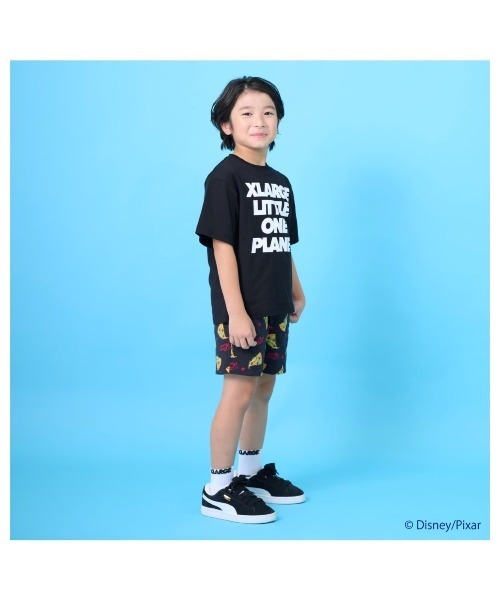 XLARGE KIDS(エクストララージキッズ)の「【Disney/Pixar】トイ・ストーリー/ピザプラネット/ショートパンツ(その他パンツ・キッズ・ホワイト/ブラック・130cm/120cm/140cm)」の4枚目の写真