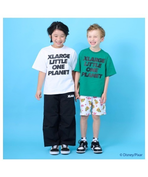 XLARGE KIDS(エクストララージキッズ)の「【Disney/Pixar】トイ・ストーリー/ピザプラネット/ショートパンツ(その他パンツ・キッズ・ホワイト/ブラック・130cm/120cm/140cm)」の16枚目の写真