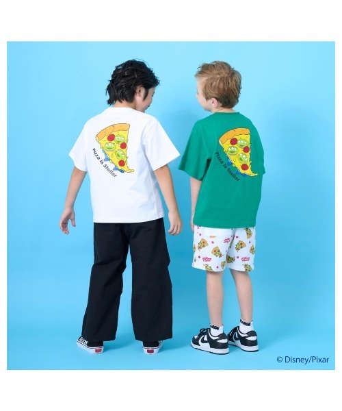 XLARGE KIDS(エクストララージキッズ)の「【Disney/Pixar】トイ・ストーリー/ピザプラネット/ショートパンツ(その他パンツ・キッズ・ホワイト/ブラック・130cm/120cm/140cm)」の17枚目の写真