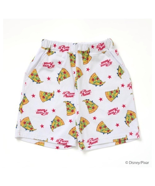 XLARGE KIDS(エクストララージキッズ)の「【Disney/Pixar】トイ・ストーリー/ピザプラネット/ショートパンツ(その他パンツ・キッズ・ホワイト/ブラック・130cm/120cm/140cm)」の8枚目の写真