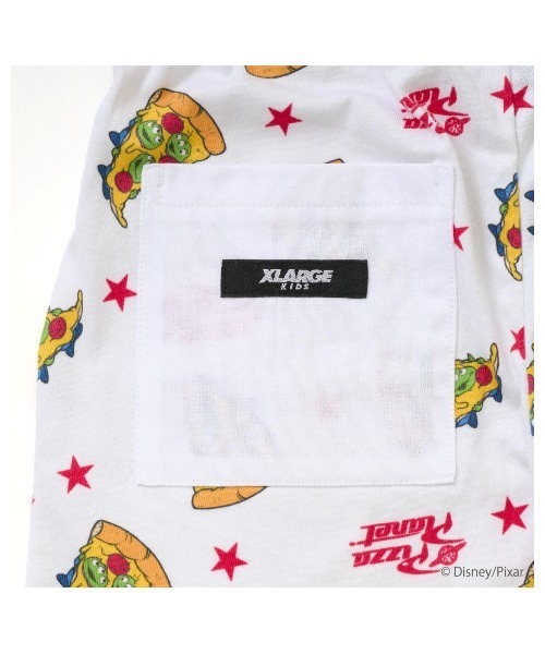 XLARGE KIDS(エクストララージキッズ)の「【Disney/Pixar】トイ・ストーリー/ピザプラネット/ショートパンツ(その他パンツ・キッズ・ホワイト/ブラック・130cm/120cm/140cm)」の13枚目の写真