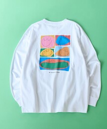 MY FAVORITE THINGS(マイ フェイバリット シングス)デザインプリント ロングスリーブTシャツ