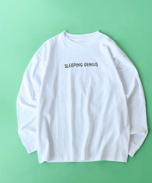 coen(コーエン)の「MY FAVORITE THINGS(マイ フェイバリット シングス)デザインプリント ロングスリーブTシャツ(Tシャツ/カットソー・メンズ・ライトピンク/ホワイト/ブラック・S/XL/L/M)」の4枚目の写真