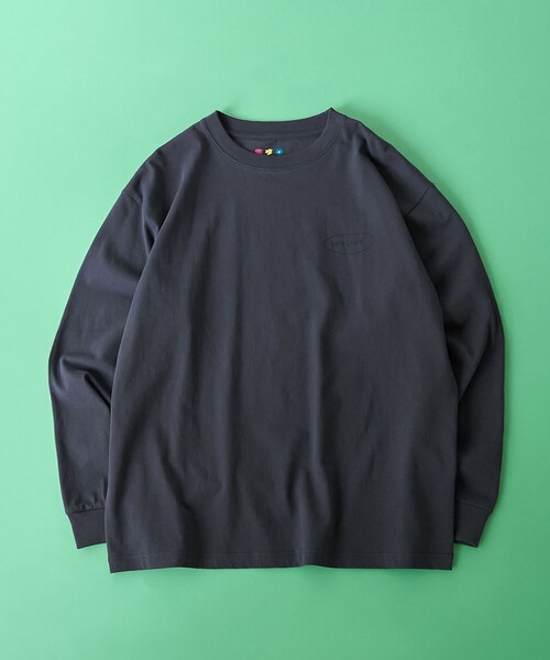 coen(コーエン)の「MY FAVORITE THINGS(マイ フェイバリット シングス)デザインプリント ロングスリーブTシャツ(Tシャツ/カットソー・メンズ・ライトピンク/ホワイト/ブラック・S/XL/L/M)」の7枚目の写真