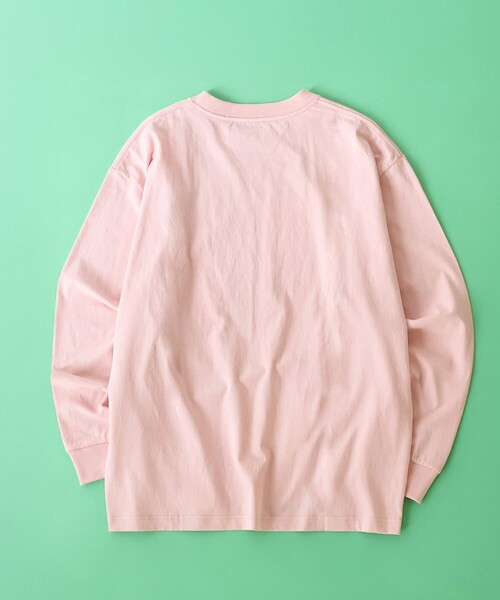 coen(コーエン)の「MY FAVORITE THINGS(マイ フェイバリット シングス)デザインプリント ロングスリーブTシャツ(Tシャツ/カットソー・メンズ・ライトピンク/ホワイト/ブラック・S/XL/L/M)」の10枚目の写真