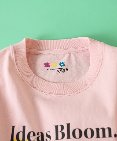 coen(コーエン)の「MY FAVORITE THINGS(マイ フェイバリット シングス)デザインプリント ロングスリーブTシャツ(Tシャツ/カットソー・メンズ・ライトピンク/ホワイト/ブラック・S/XL/L/M)」の12枚目の写真
