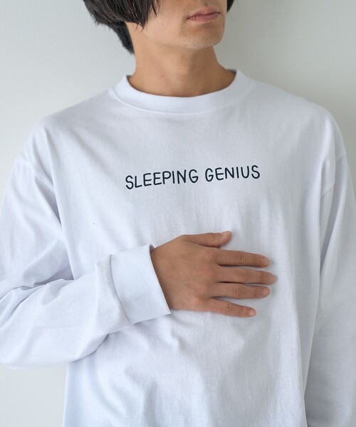 coen(コーエン)の「MY FAVORITE THINGS(マイ フェイバリット シングス)デザインプリント ロングスリーブTシャツ(Tシャツ/カットソー・メンズ・ライトピンク/ホワイト/ブラック・S/XL/L/M)」の18枚目の写真