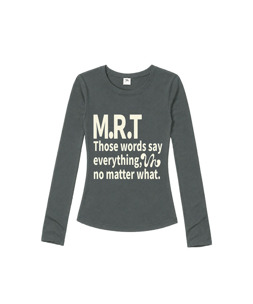 VENHIT(ベンヒット)の「MRT ビビッド スリムフィット ロングスリーブ(Tシャツ/カットソー・レディース・ネイビー/グリーン/ミント/ホワイト/ブラック・SMALL/MEDIUM/LARGE)」の4枚目の写真