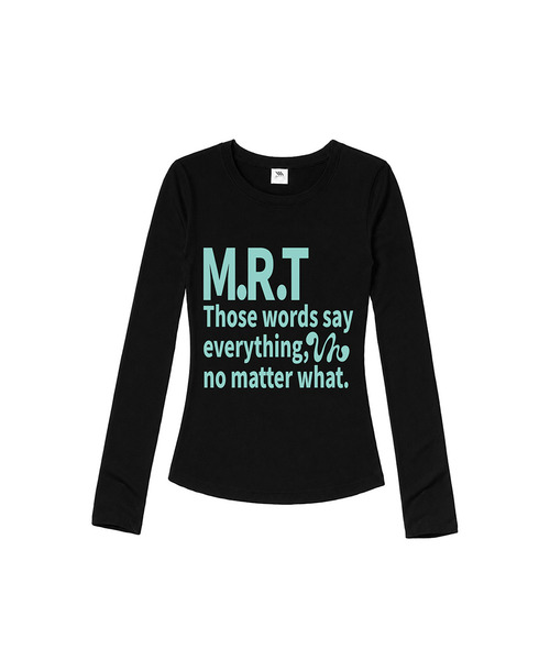 VENHIT(ベンヒット)の「MRT ビビッド スリムフィット ロングスリーブ(Tシャツ/カットソー・レディース・ネイビー/グリーン/ミント/ホワイト/ブラック・SMALL/MEDIUM/LARGE)」の3枚目の写真