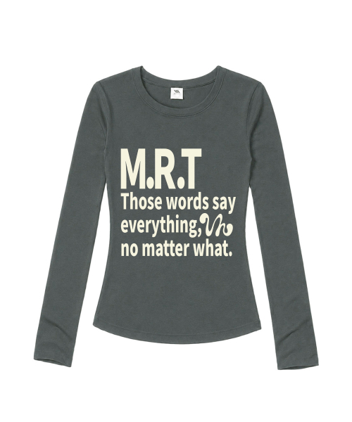 VENHIT(ベンヒット)の「MRT ビビッド スリムフィット ロングスリーブ(Tシャツ/カットソー・レディース・ネイビー/グリーン/ミント/ホワイト/ブラック・SMALL/MEDIUM/LARGE)」の6枚目の写真