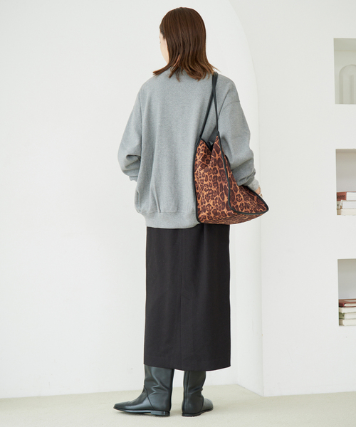 SLOBE IENA(スローブイエナ)の「《シリーズあり/》ベーシックタイトスカート(スカート・レディース・ブラック/チャコールグレー・36/38/40)」の5枚目の写真