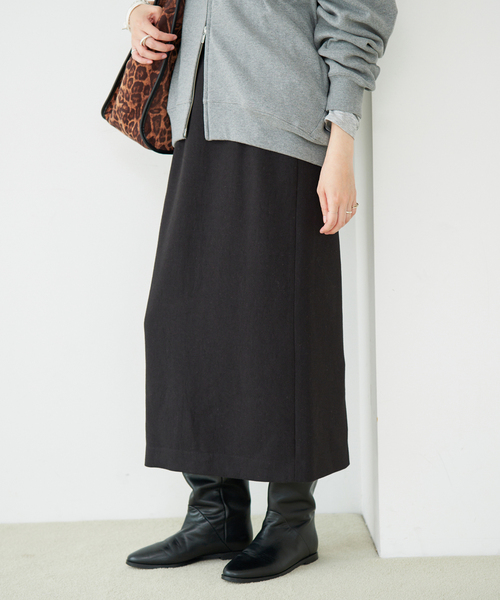 SLOBE IENA(スローブイエナ)の「《シリーズあり/》ベーシックタイトスカート(スカート・レディース・ブラック/チャコールグレー・36/38/40)」の7枚目の写真