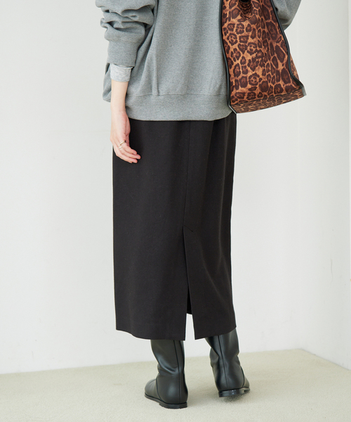 SLOBE IENA(スローブイエナ)の「《シリーズあり/》ベーシックタイトスカート(スカート・レディース・ブラック/チャコールグレー・36/38/40)」の10枚目の写真