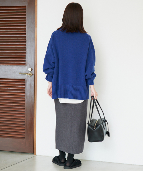 SLOBE IENA(スローブイエナ)の「《シリーズあり/》ベーシックタイトスカート(スカート・レディース・ブラック/チャコールグレー・36/38/40)」の18枚目の写真