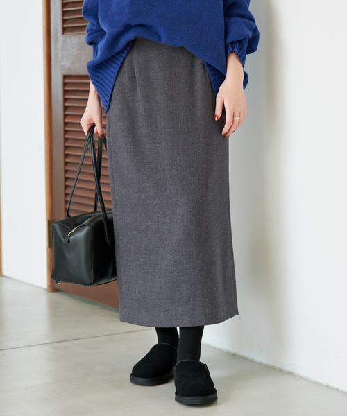 SLOBE IENA(スローブイエナ)の「《シリーズあり/》ベーシックタイトスカート(スカート・レディース・ブラック/チャコールグレー・36/38/40)」の20枚目の写真