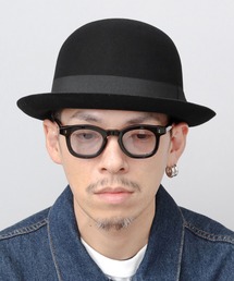 ReqHatter（レックハッター）の「ウール100％ クラシック フェルトボーラーハット（ハット）」