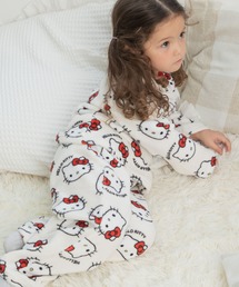 sanrio（サンリオ）の「〈サンリオ〉キャラクター ふわふわ総柄マイクロフリース パジャマセット（ルームウェア/パジャマ）」