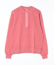Goodwear（グッドウェア）の「【Goodwear/グッドウェア】USAコットン裏毛 製品染め ヘンリーネック リラックスシルエット スウェットプルオーバー（Tシャツ/カットソー）」