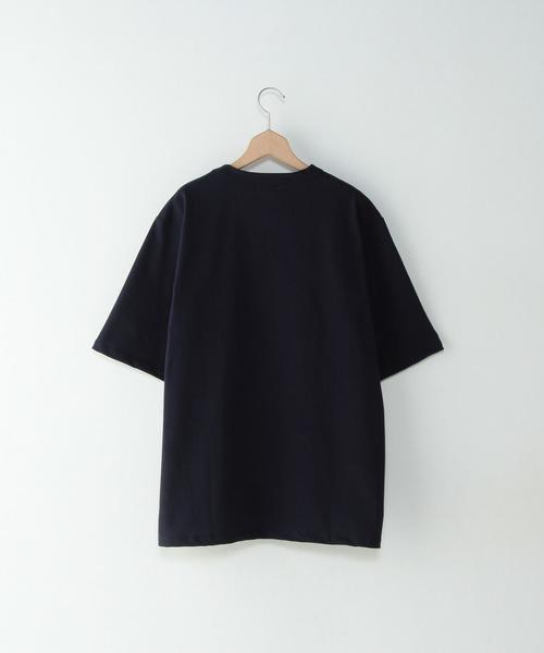 Steven Alan（スティーブンアラン）の「＜Steven Alan＞ HI-DENS LOOSE CREWNECK 5SL/ｶｯﾄｿｰ◆（Tシャツ/カットソー・メンズ・ナチュラル/ネイビー/ライトグレー/ホワイト/ブラウン/ワインレッド・LARGE/X-LARGE/MEDIUM/SMALL/X-SMALL）」の7枚目の写真