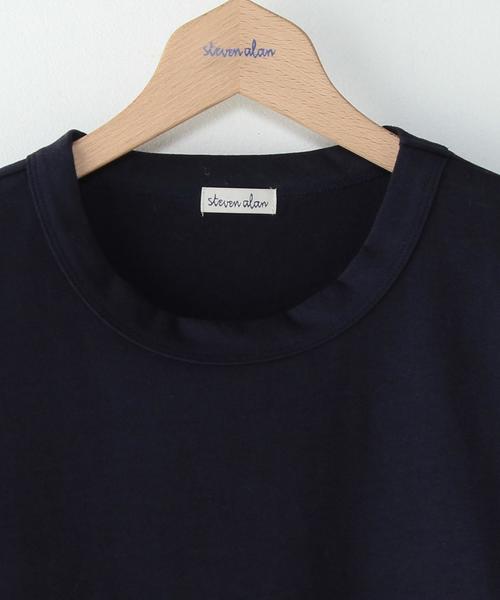 Steven Alan（スティーブンアラン）の「＜Steven Alan＞ HI-DENS LOOSE CREWNECK 5SL/ｶｯﾄｿｰ◆（Tシャツ/カットソー・メンズ・ナチュラル/ネイビー/ライトグレー/ホワイト/ブラウン/ワインレッド・LARGE/X-LARGE/MEDIUM/SMALL/X-SMALL）」の8枚目の写真