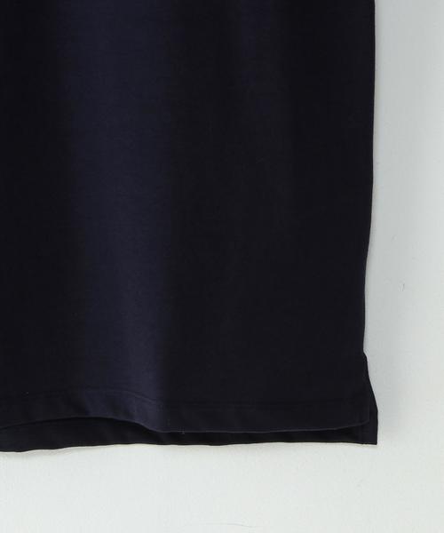 Steven Alan（スティーブンアラン）の「＜Steven Alan＞ HI-DENS LOOSE CREWNECK 5SL/ｶｯﾄｿｰ◆（Tシャツ/カットソー・メンズ・ナチュラル/ネイビー/ライトグレー/ホワイト/ブラウン/ワインレッド・LARGE/X-LARGE/MEDIUM/SMALL/X-SMALL）」の10枚目の写真