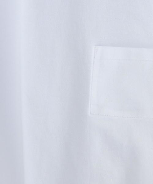 Steven Alan（スティーブンアラン）の「＜Steven Alan＞ HI-DENS LOOSE CREWNECK 5SL/ｶｯﾄｿｰ◆（Tシャツ/カットソー・メンズ・ナチュラル/ネイビー/ライトグレー/ホワイト/ブラウン/ワインレッド・LARGE/X-LARGE/MEDIUM/SMALL/X-SMALL）」の17枚目の写真